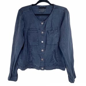 Lucky Brand Tencel Button Down Jacket